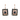 Dark Blue Crystal Drop Earrings