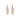 Rose Gold Large Leaf Drop Earrings