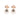 Leaf & Smoky Stone Drop Earrings - $231 RRP
