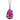 Pink Crystal Pendant - $176 RRP
