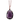 Purple Crystal Pendant - $176 RRP