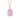 Light Pink Crystal Pendant - $176 RRP