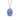 Pastel Blue Crystal Pendant - $176 RRP