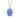Pastel Blue Crystal Pendant - $176 RRP