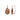 Smoky Oval Crystal Earrings - $215 RRP