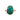 Green Oval Crystal Ring