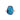 Bright Blue Oval Crystal Ring - $197 RRP
