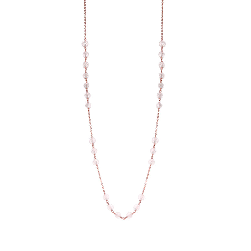 Small Crystal Necklace- 70cm